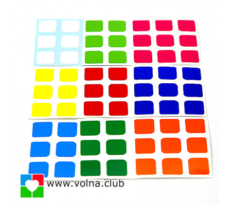 Stickers 3x3 55-57mm